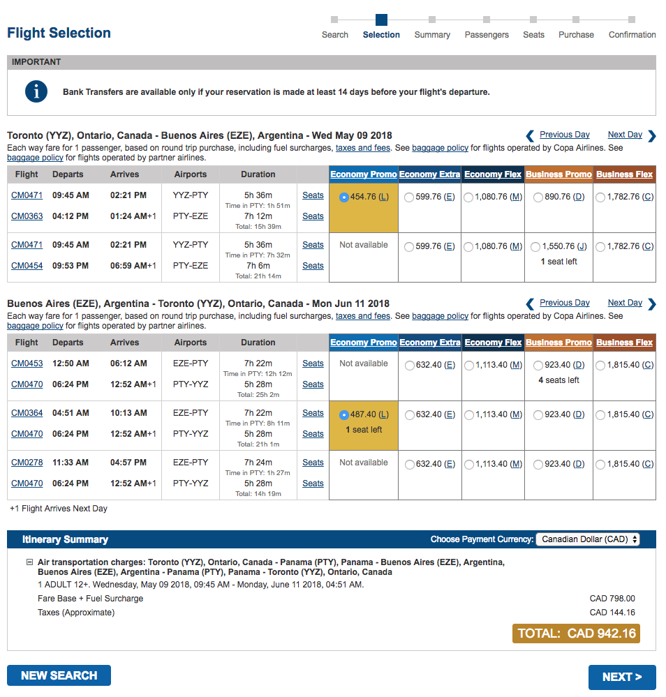 united states travel requirements copa airlines